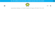 Tablet Screenshot of eyevolution.com